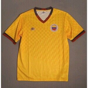 Umbro Colombia Soccer Jersey 2024 Yellow Futbol Shirt Mens M National Team Style
